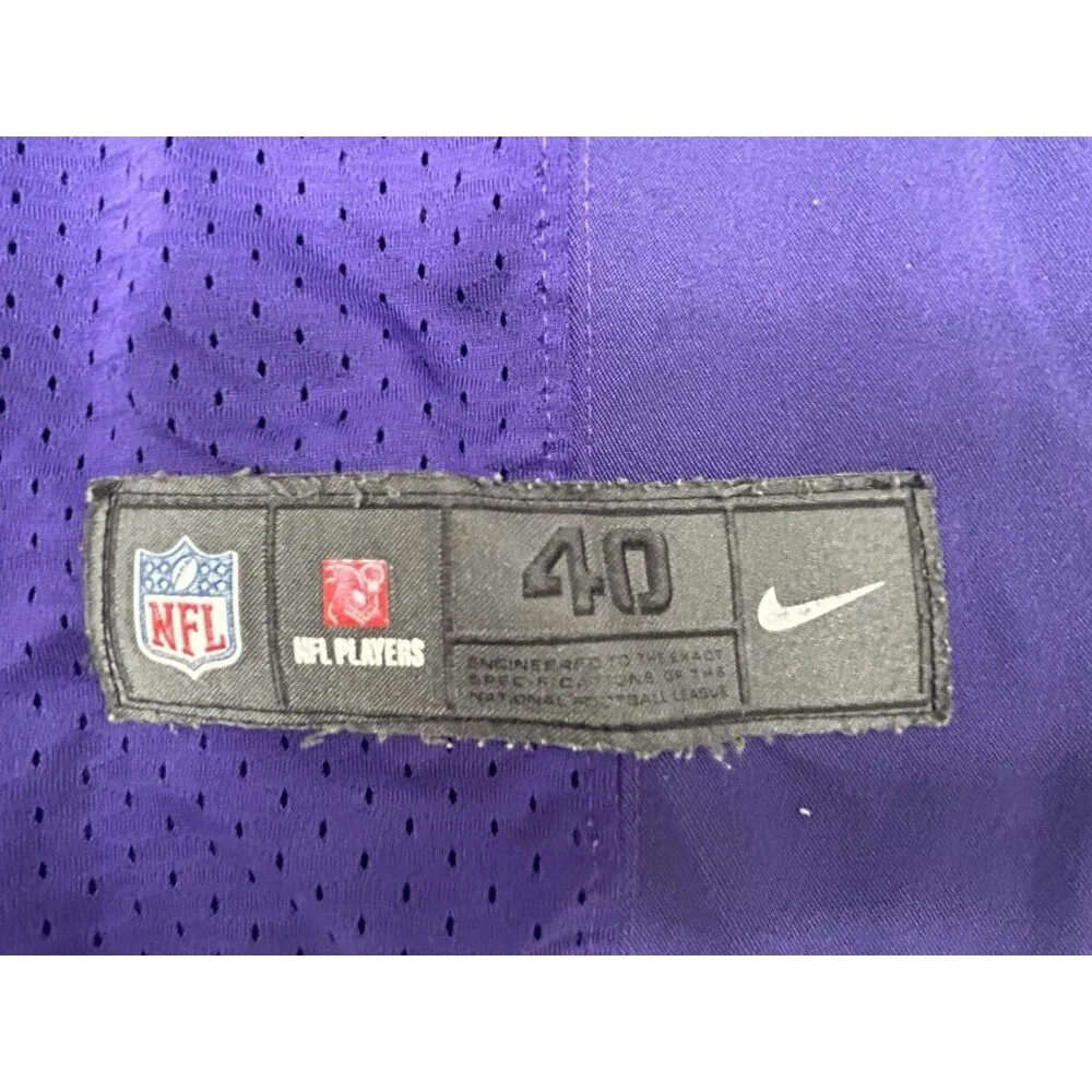 Nike On Field 2012 Vapor Elite Ray Rice Baltimore Ravens NFL Jersey‎ 40 Mens M